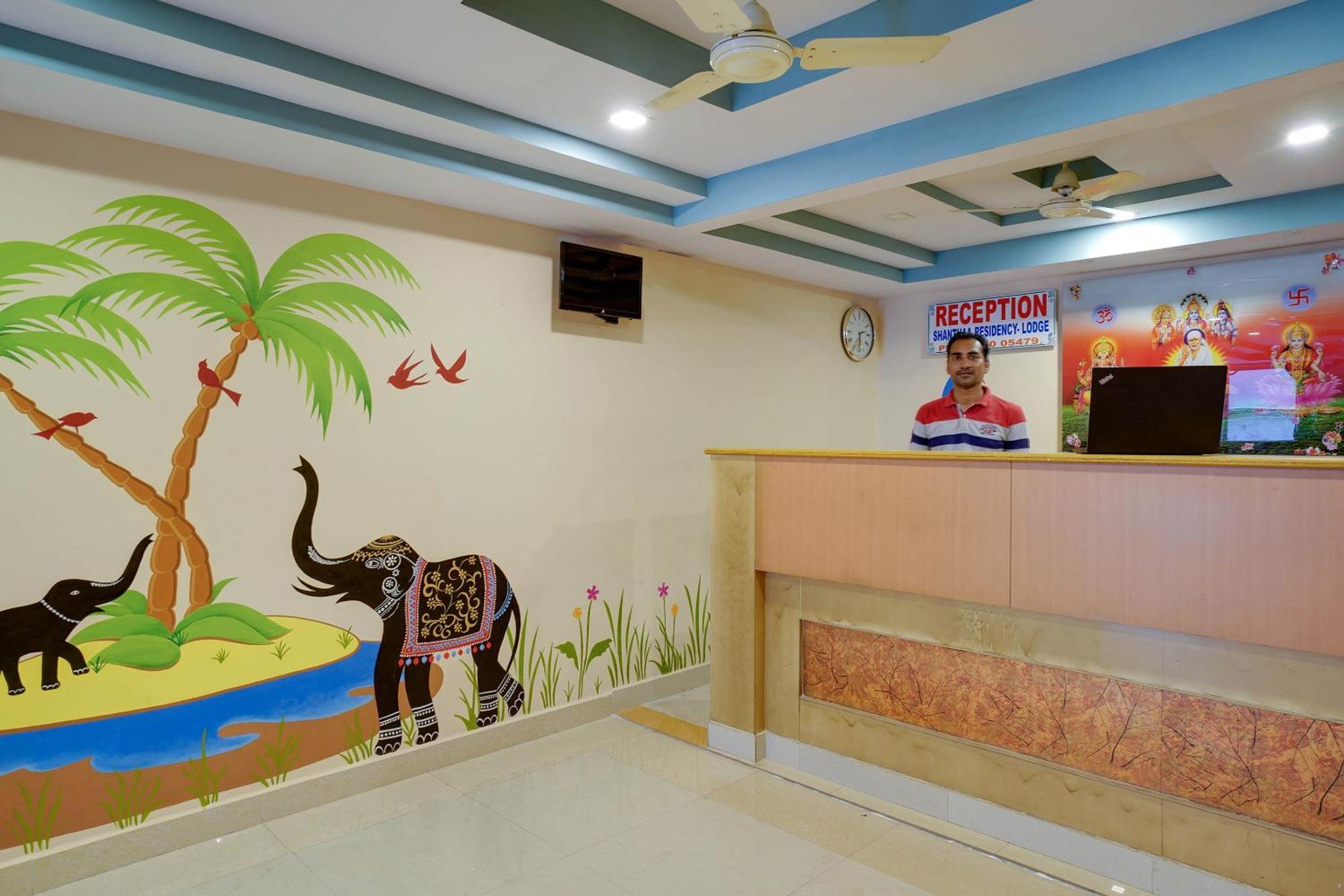 Hotel O Shanta Residency Lodge Sururnagar 外观 照片